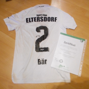 Trikot Sc Eltersdorf  Sondertrikot Nr 2 Bär Regionalliga  Unterschrift+ Zertifikat 