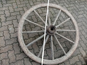 Wagenrad cm 120 cm Durchmesser 