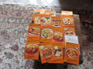 Kochrezepte zu verschenken