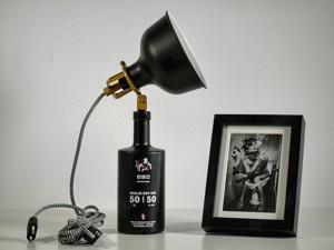 Elegante Rebels Ginlampe | Flaschenlampe | Perfektes Highlight für jeden Raum