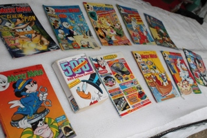 11 Micky Maus Hefte Comix Comics Goofy Donals Duck Dagobert Minni Maus