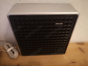 Philips N 2412 Stereo Cassette Recorder Set mit Mikrofon und Boxen aus 1976 Bild 9