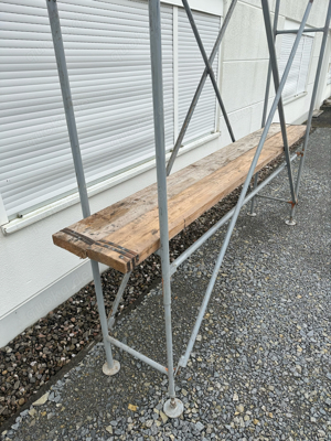 Gerüst extra schmal 12,5m2 Baugerüst 5,0m Arbeitshöhe Stahl Bild 4