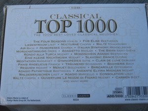 Sammlung von über 75 CDs - KLASSIK-BOX TOP 1000 - total neuwertig Bild 3 Sammlung von über 75 CDs - KLASSIK-BOX TOP 1000 - total neuwertig Bild 3