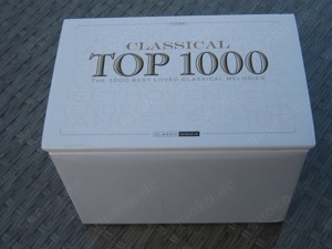 Sammlung von über 75 CDs - KLASSIK-BOX TOP 1000 - total neuwertig Bild 5 Sammlung von über 75 CDs - KLASSIK-BOX TOP 1000 - total neuwertig Bild 5
