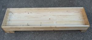 Holzkiste, ca. 143 x 40 x 22 cm, Versandkiste Kiste Box Lagerkiste