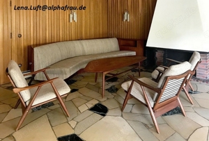 Original Mid Century Lounge Ensemble einmalig! Stil Fredrik Kayser