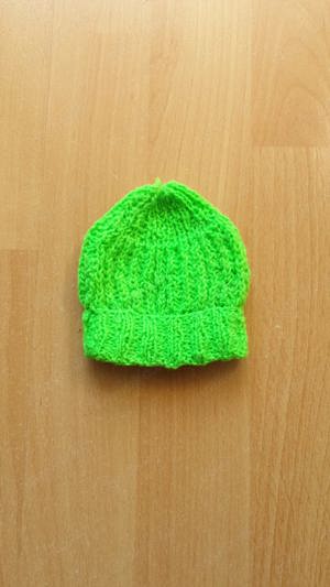 Puppenkleidung * Mütze * grün