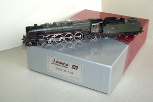 LEMACO Nr. HO-045 Die Mountainlok der SNCF 241 A 59, grünschwarz , neu, OVP