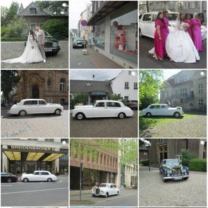 Oldtimer für Hochzeiten incl. Chauffeur mieten  Düsseldorf + 100 Km