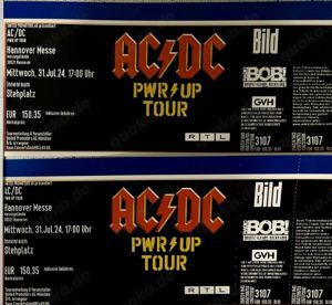 AC DC Tickets Hannover 2x vorhanden 31.07.2024