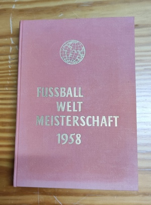 Buch Fussball WM 1958