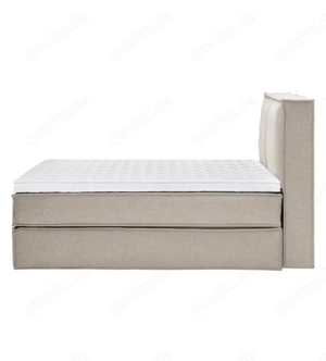 Boxspringbett beige Premium Kinx