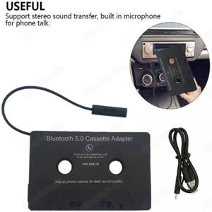   Bluetooth 5.0 Adapter Kassette   NEU & Unbenutzt