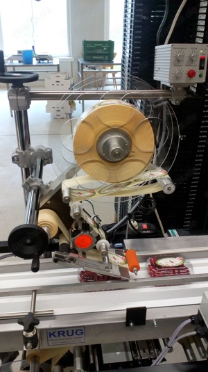 Etikettiermaschine mit Drucker und Transportband Neu , und gebraucht günstiger Bild 8