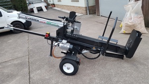 Holzspalter Jansen HS-20H110E Elektro, 20 t, 110 cm, stehend Bild 4