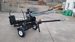 Holzspalter Jansen HS-20H110E Elektro, 20 t, 110 cm, stehend Bild 2