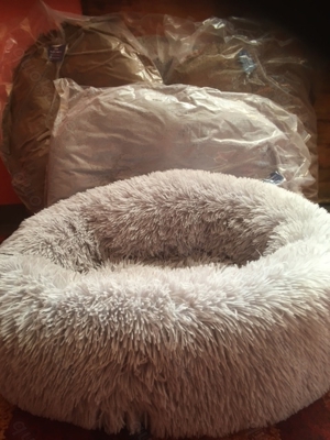 TIER PLÜSCH DONUT 70 CM *Grau & Braun *NEU* oder Kuschelkissen Bild 3