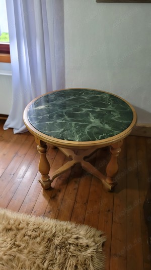 Wunderschöner Granit Tisch, Grün