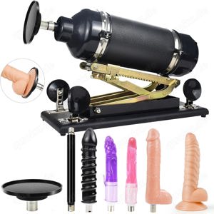 Sexspielzeug für Männer, Frauen und Paare, Automatische Masturbationsmaschine mit 7 Aufsätzen