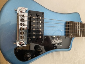 Höfner Shorty E-Gitarre Blau