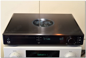 T+A MP 2000 R Audio DAC Multi Source CD Player Schwarz Neuwertiger Zustand