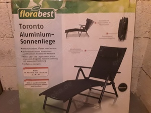Florabest Toronto Aluminium Sonnenliege 