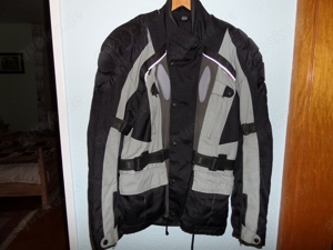 Motorradjacke Textil, Gr. 52