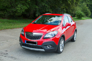 Opel Mokka X ,4X4, Innovation, 1,6 l Diesel, 136 PS, rot