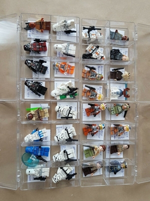 Lego Star Wars Mini Figuren Konvolut Sammlung 600 Stück Sammlungsauflösung