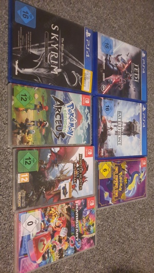 Ps4 und Switch Spiele