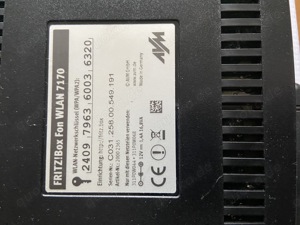 Wlan Router Fritz Box 7170