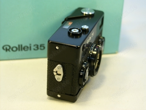 Rollei 35 Germany black paint neu im Originalkarton Anleitung allem Zubehör Bild 3