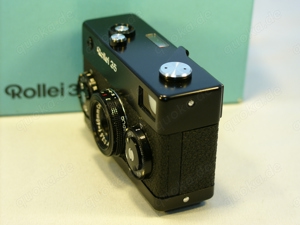 Rollei 35 Germany black paint neu im Originalkarton Anleitung allem Zubehör Bild 4