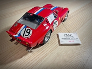 CMC M-155 Ferrari 250 GTO Le Mans 1962 #19 Rot Limited No. 449  1.500 NEU OVP