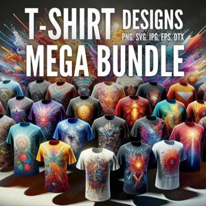 1,000,000+ Ultimate Mega Pack für T-Shirts 2024