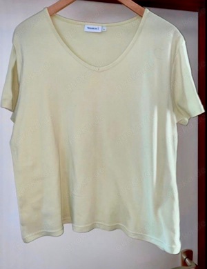 Yessica C&A Damen T-Shirt L-XL 44-46 BW 57cm K Hellgrün 100% BW