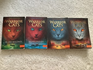 Jugendbücher Warrior Cats (4Stück)