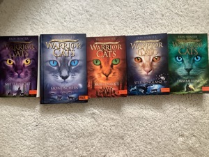 Jugendbücher Warrior Cats (5Stück)