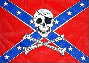 Südstaaten Flagge als Piraten 90*150.Neu!!