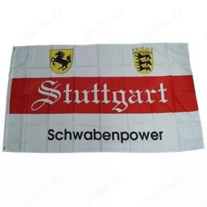VfB Stuttgart Flagge Schwabenpower Neu!!