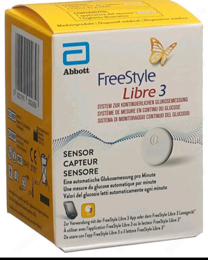 FreeStyle Libre 3 Sensor neu und originalverpackt