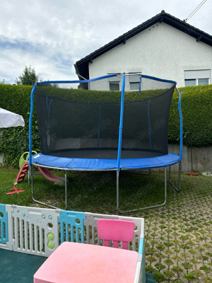 trampolin 4,80 zu verkaufen