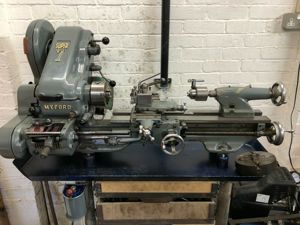 Myford Super 7 Drehmaschine mit Getriebe