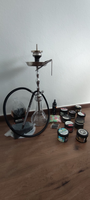 Shisha 75cm mit viel Zubehör 