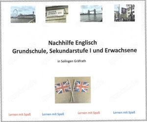 Nachhilfe in Englisch