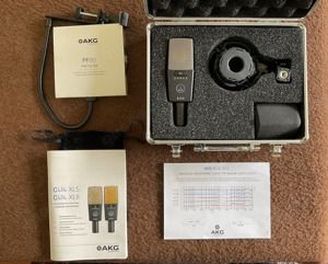 Legendäres Großmembran-Kondensatormikrofon AKG C414 XLS