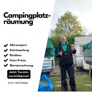 campingplatz Rückbau