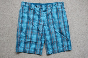 Nike Shorts Bermudas The Athletic Dept. kariert blau 34 M-L