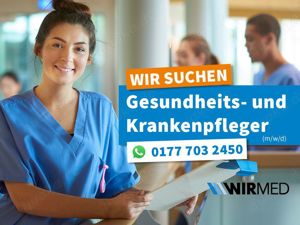 Gesundheits.- und Krankenpfleger (m w d) in TZ VZ ab 3800   mit Firmenwagen